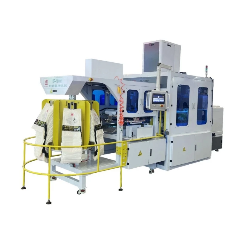 Fully automatic flat shape vacuum packing machine DF-1000H Fully automatic flat shape vacuum packing machine DF-1000H